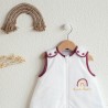 Schlafsack Geburt Mädchen weiß – Over the rainbow