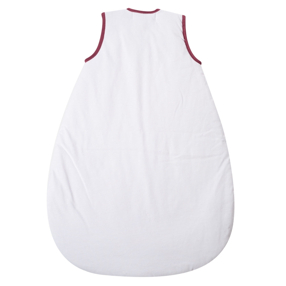 White baby sleeping bag for girl - Over the rainbow White baby sleeping bag for girl - Over the rainbow