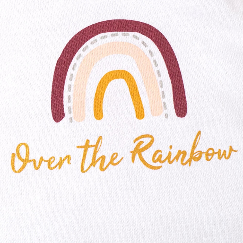 Sacco nanna bambina nascita bianco - Over the rainbow Kinousses - 4