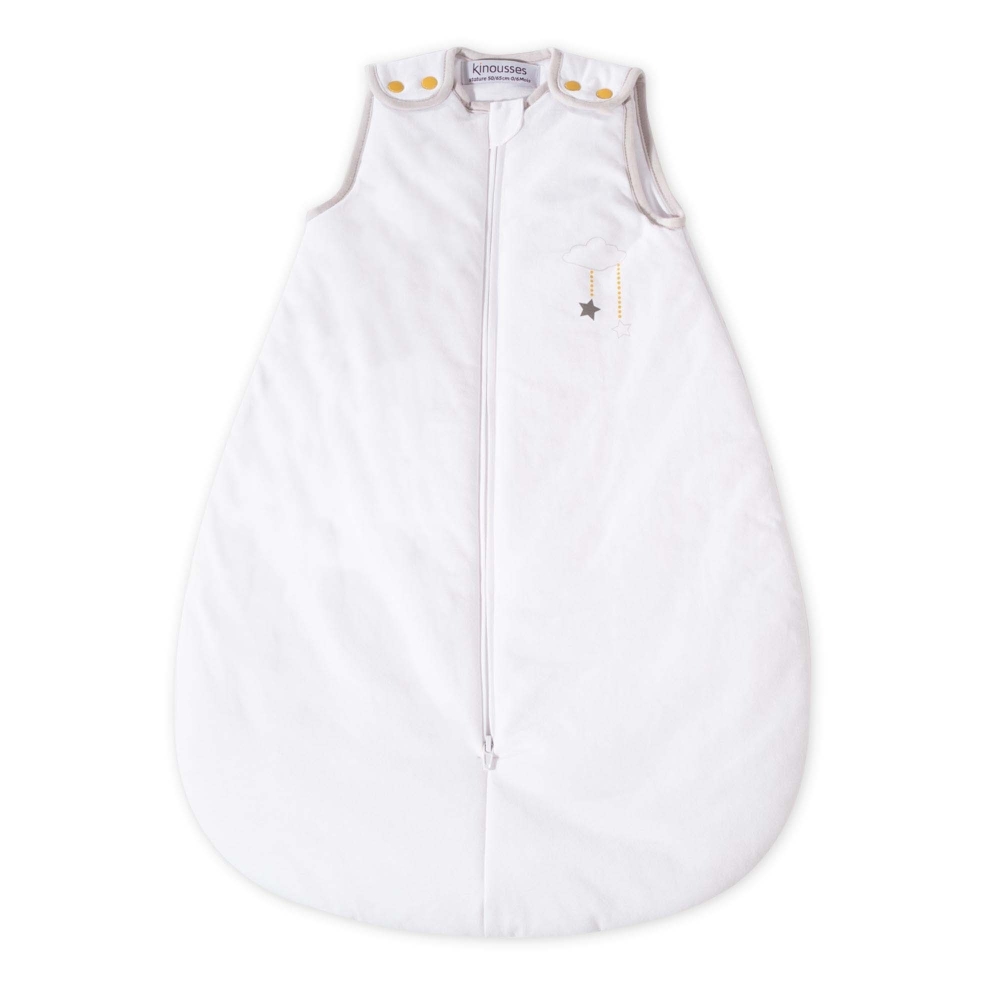 Gigoteuse - Doux rêves - Blanche en coton Kinousses - 1