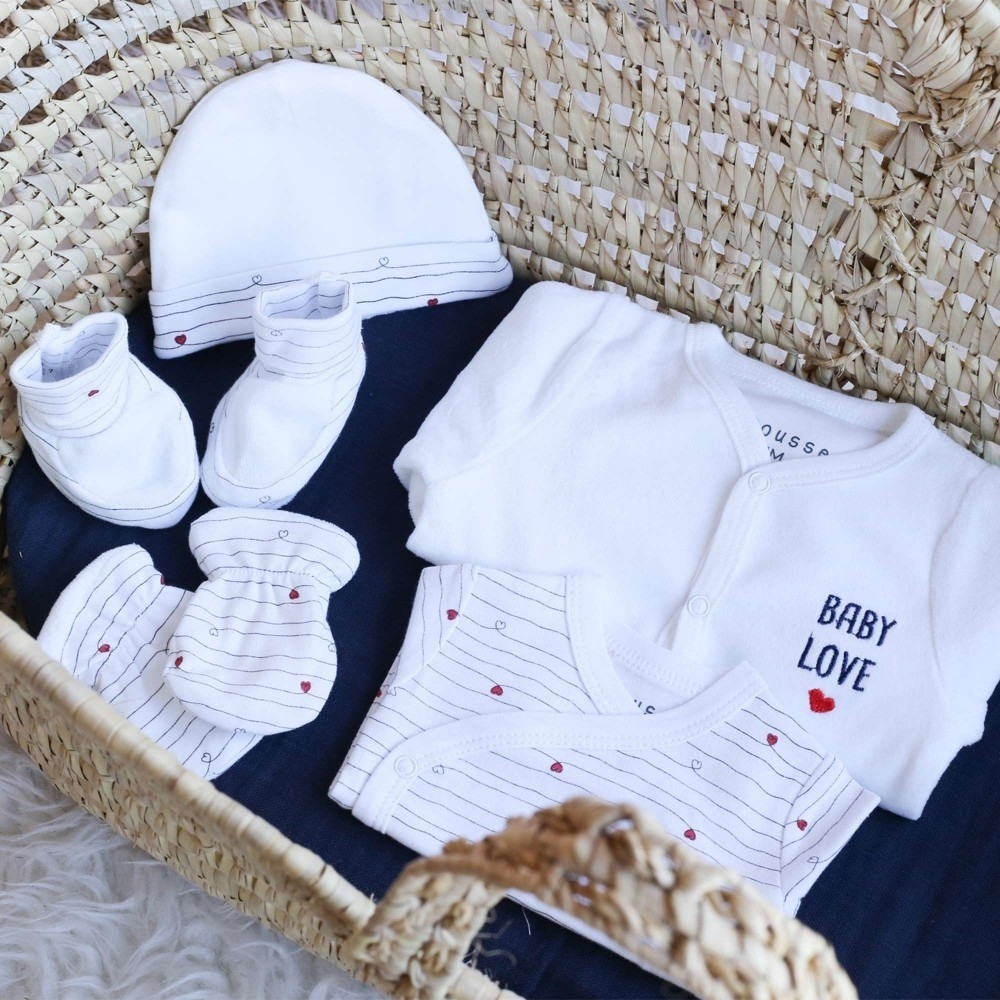Kit naissance - Baby love (7 pièces) Kinousses - 5 Kit naissance - Baby love (7 pièces) Kinousses - 5