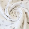 3 Baby Swaddles - Oeko-tex - Kinousses Star Pattern - 5 3 Baby Swaddles - Oeko-tex - Kinousses Star Pattern - 5