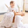 3 Baby Muslin Swaddles - Oeko-tex - Star Pattern Kinousses - 2 3 Baby Muslin Swaddles - Oeko-tex - Star Pattern Kinousses - 2
