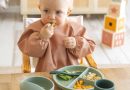 coffret repas 4 pièces pour bébé - vert