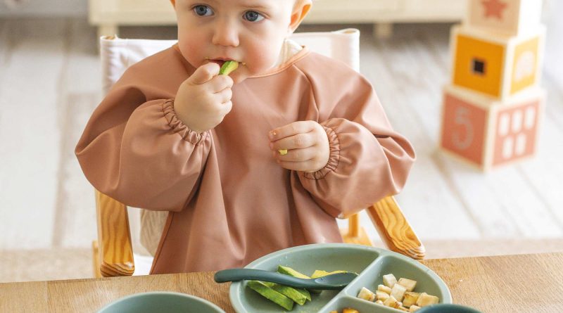 coffret repas 4 pièces pour bébé - vert