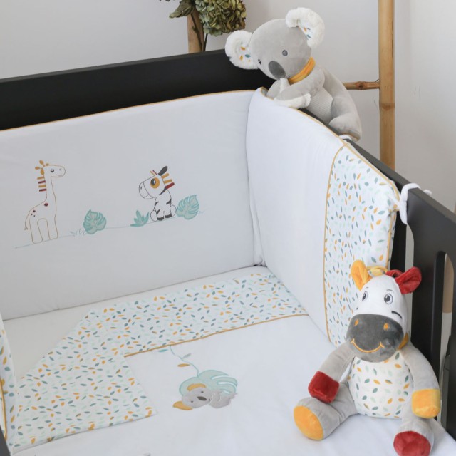 Baby Crib Bumper - Trois Kilos Sept
