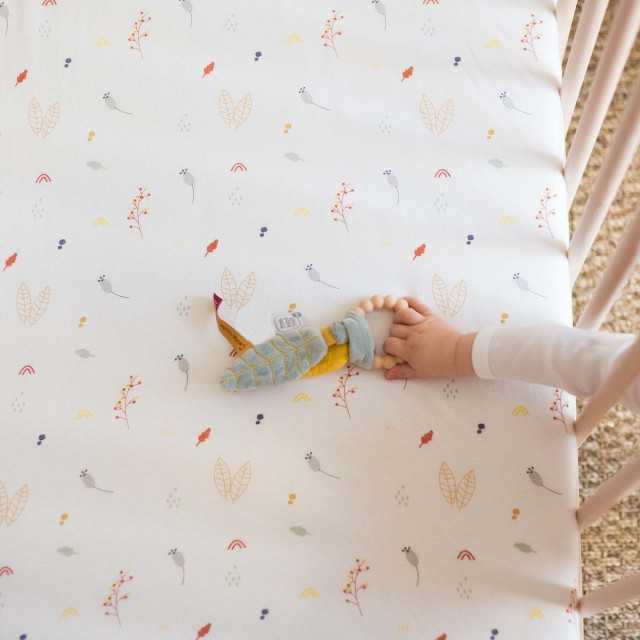 Lençol de capa e resguardo cama bebé ★ Trois Kilos Sept