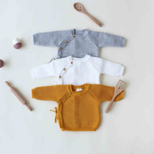 💕 Brassière bébé et pantalon en maille