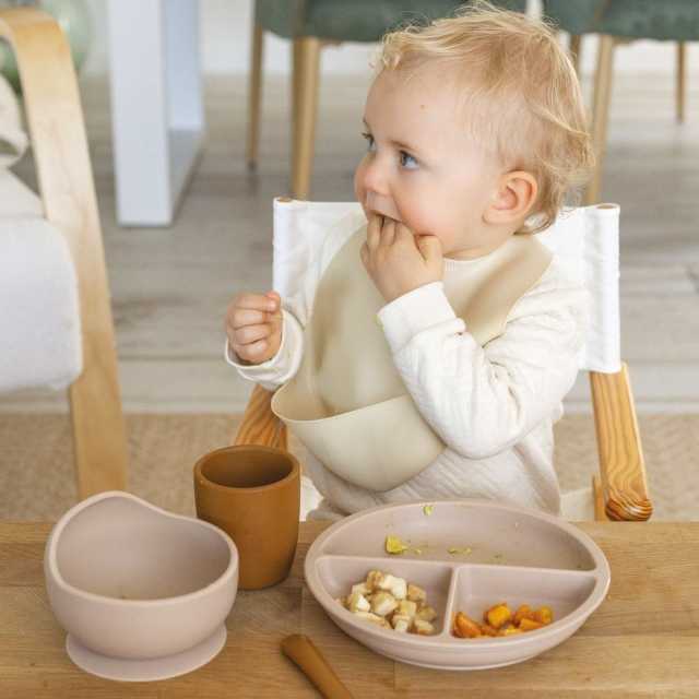 Coffret repas silicone pour bébé |Trois Kilos Sept